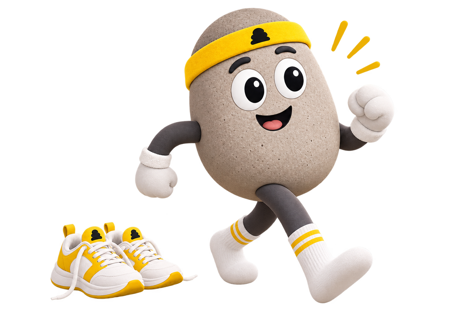 Mascot — up + ready